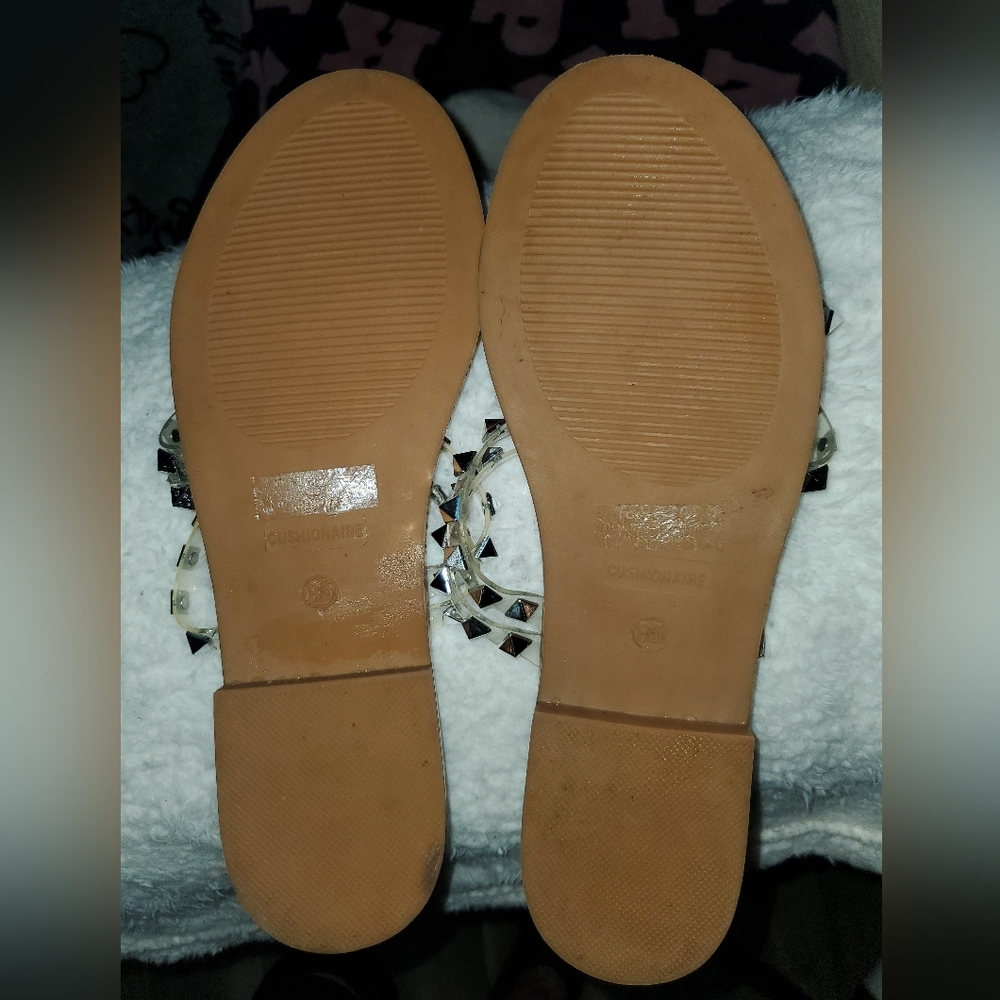 Women's Studded Sandals - Silver - Picture 3 of 3